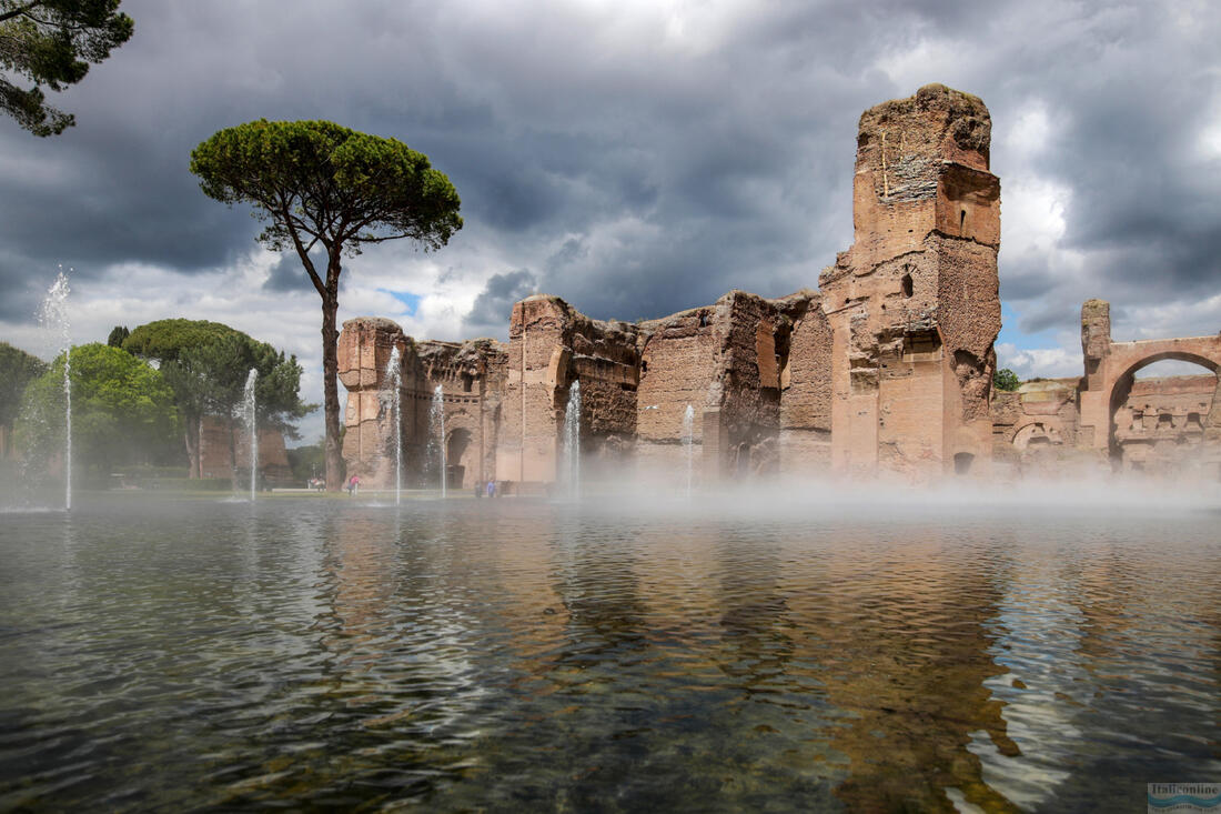 Baths of Caracalla in Rome