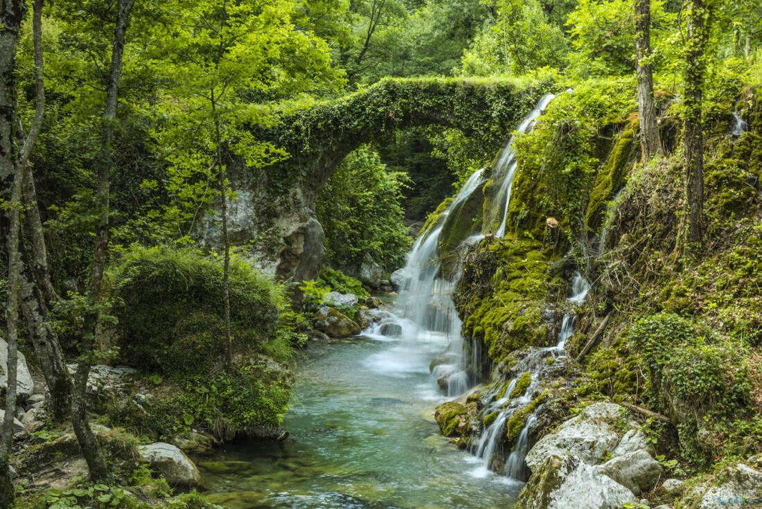 The Capelli di Venere waterfalls - Casaletto Spartano