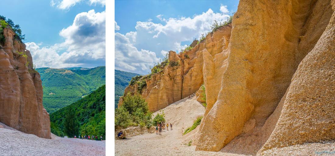 Lame Rosse – the Italian Grand Canyon in Sibillini