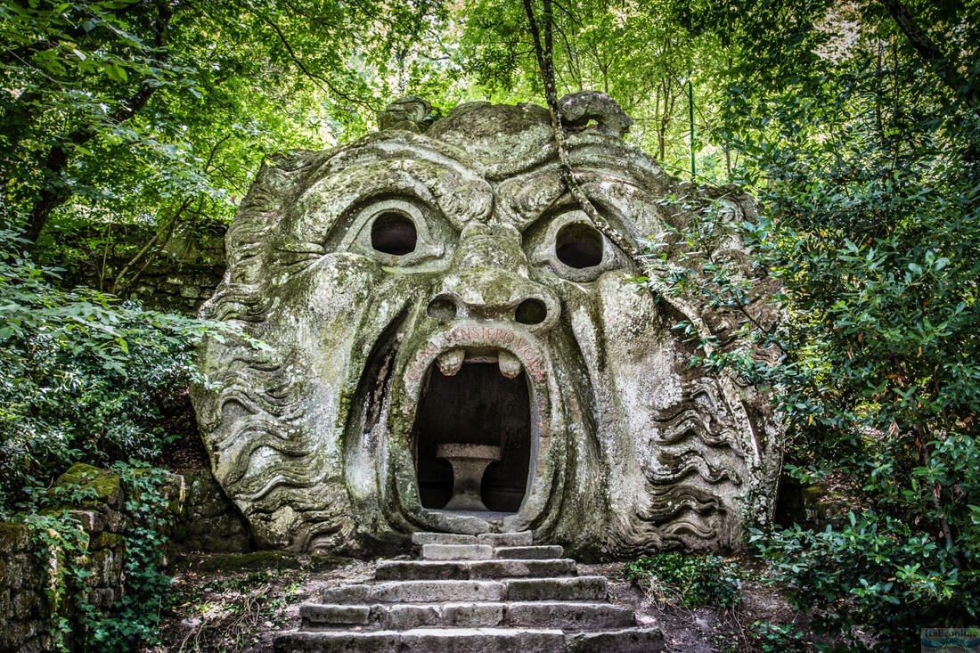 Orcus - the mouth of hell, Bomarzo park