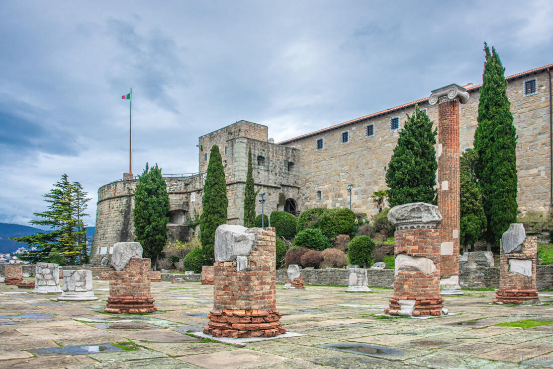 San Giusto castle and archaeological remains, Trieste