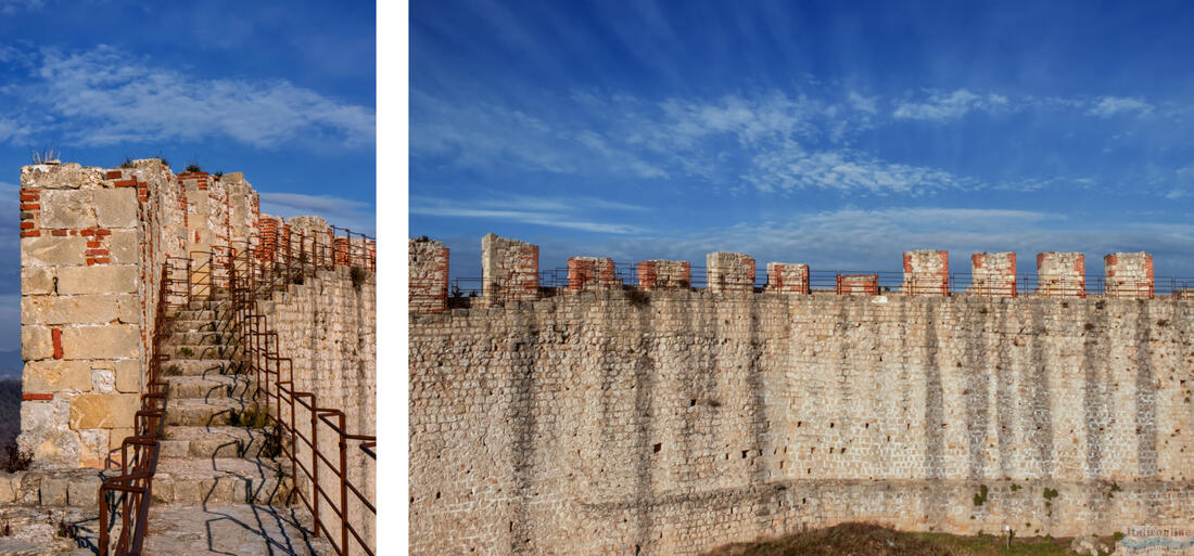 Rocca di Asolo fortress walls - Asolo - Treviso