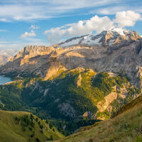 Arabba-Marmolada in summer