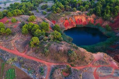 Bauxite quarry near Otranto