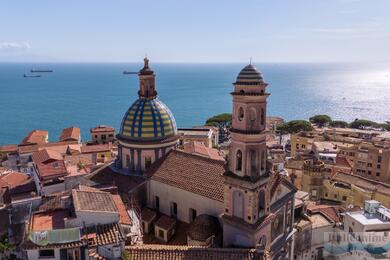 Ceramics at every turn. Vietri sul Mare