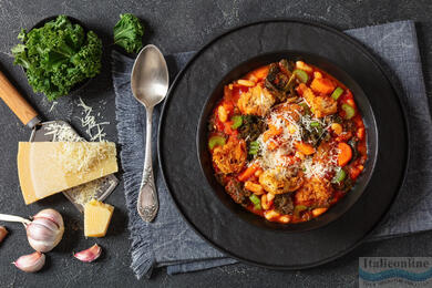 Ribollita, Tuscan soup. Simple but full of flavour!