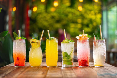 What can I refresh myself with on summer days? Non-alcoholic refreshments