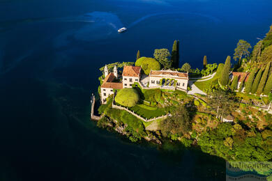 Villa del Balbianello, a majestic villa on the shores of Lake Como