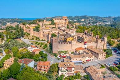 Gradara, the setting of Paolo and Francesca's love story