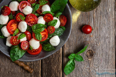 Mozzarella - one of the most famous and popular cheeses in the world