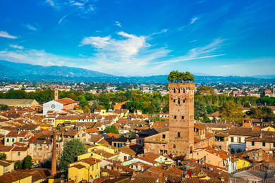 Lucca: City of towers and Renaissance walls