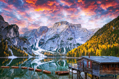 Lago di Braies, mirror of heaven