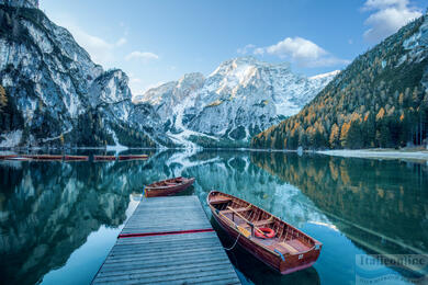 Lago di Braies, mirror of heaven