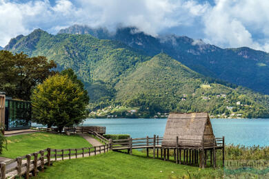 Palafitti on Lago di Ledro