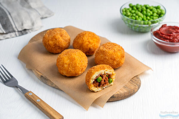 Arancini - fried Sicilian balls