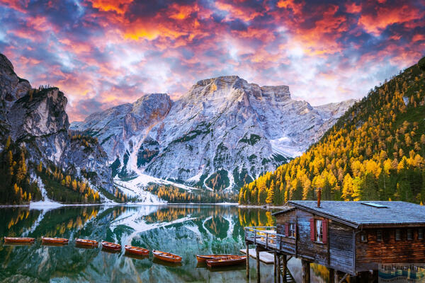 Lago di Braies, mirror of heaven