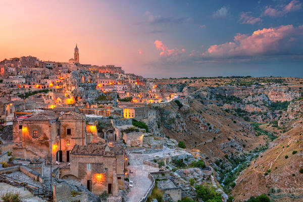 Matera - a cave town and UNESCO monument